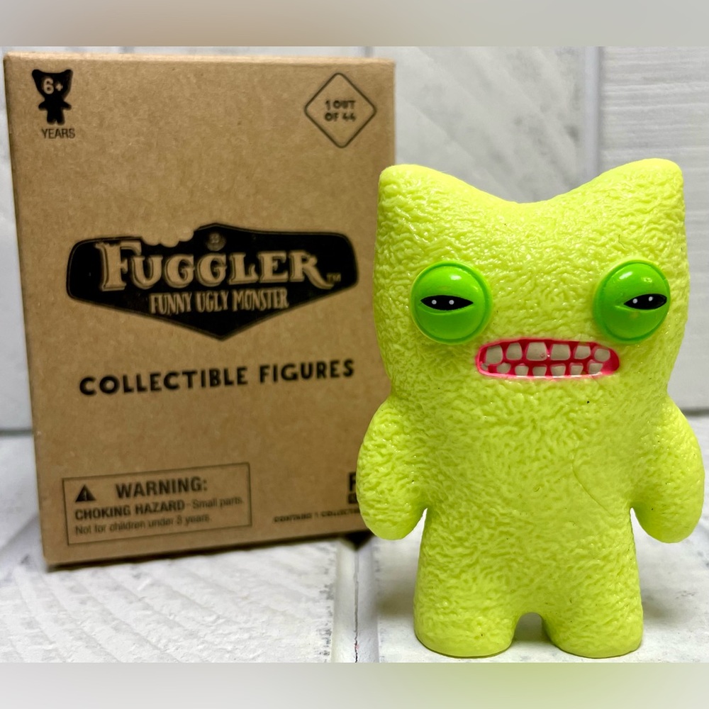 Fuggler Funny Ugly Monster Collectible Figurine Blind Box Common Lime Green